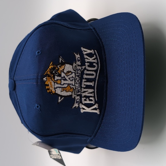 Starter| NWT Vintage University of Kentucky Wildcats Sports Cap Green Brim - Picture 4 of 16